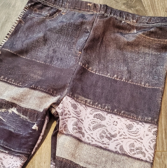 Heidi Klum Girls Spandex Fashion Leggings - Picture 2 of 3